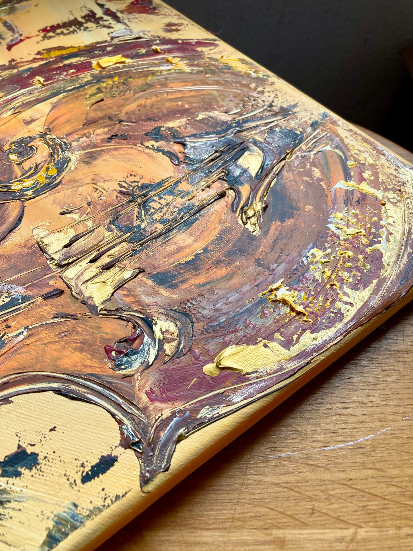 Musiciens Jazz - Peinture sur toile 50x61cm