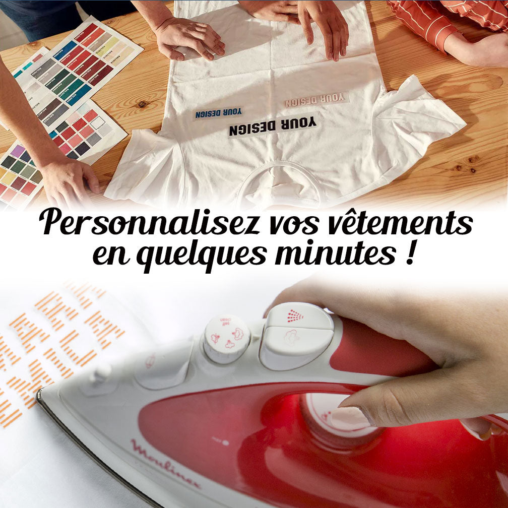 Ihr Wunschtext 1 Zeile - 30 cm Bügelflex