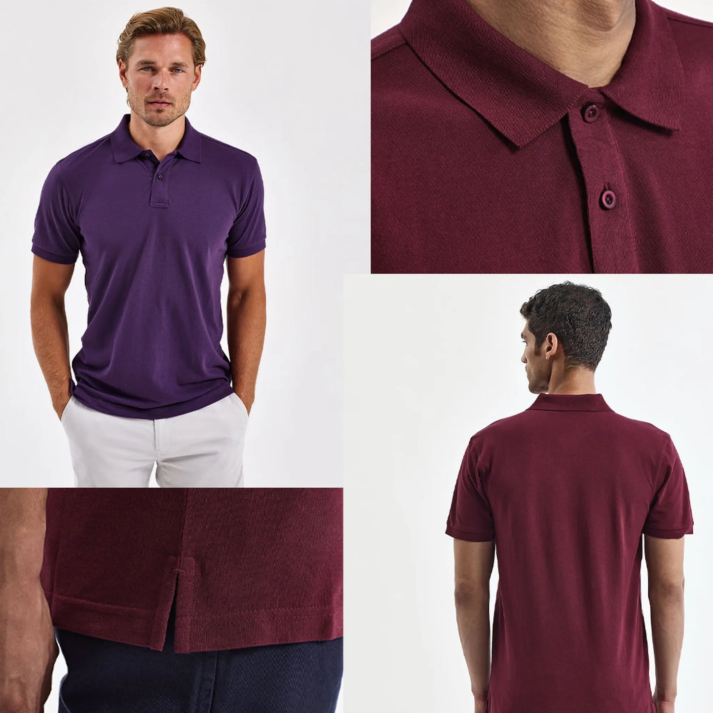Polo homme à personnaliser