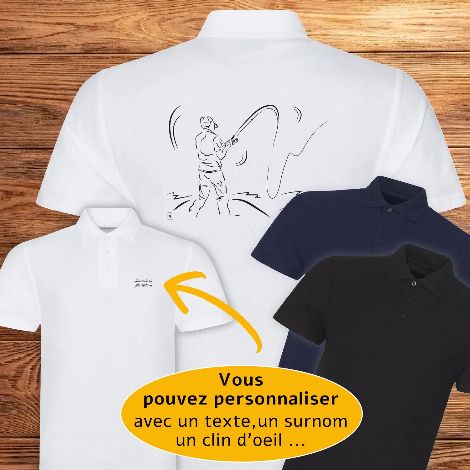 Graphismes sur Polos