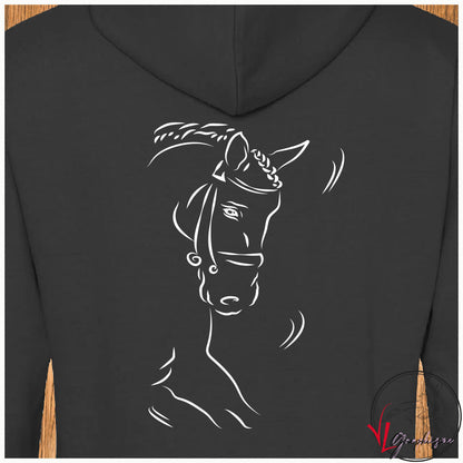 Cheval - Sweat-shirt personnalisé - Création VLGraphisme Virginie Linard ©