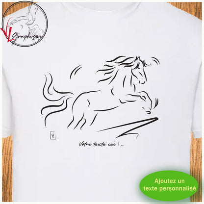 T-Shirt Cheval Saut