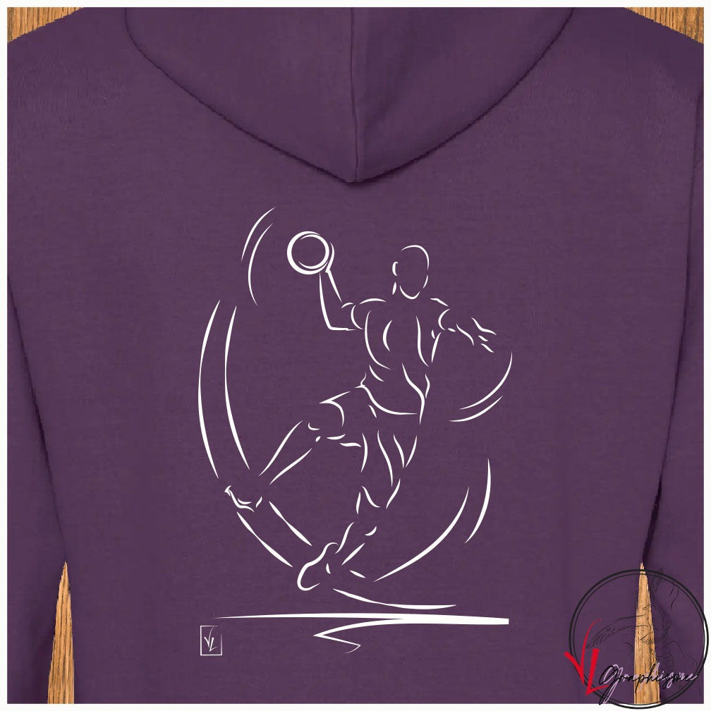 Handball Sport Sweat-shirt personnalisé Création VLGraphisme Virginie Linard ©