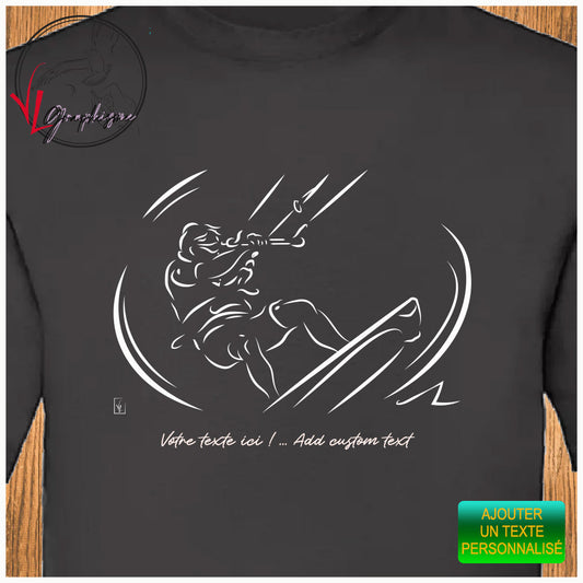 T-Shirt Kitesurf Surf Sport