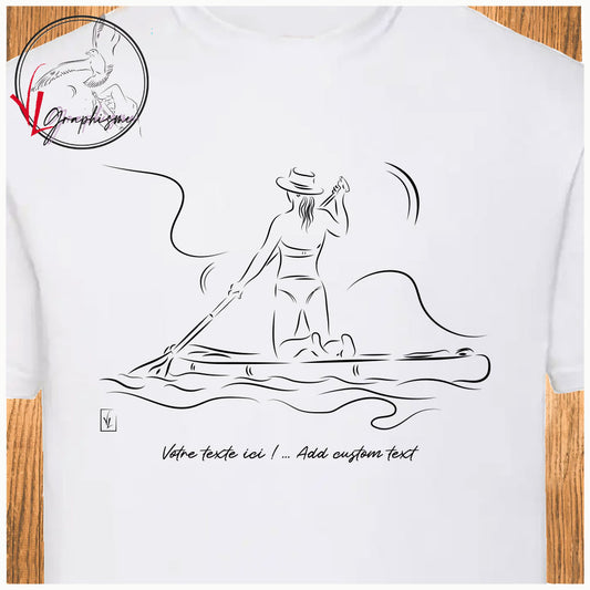 T-Shirt Paddle Femme Sport