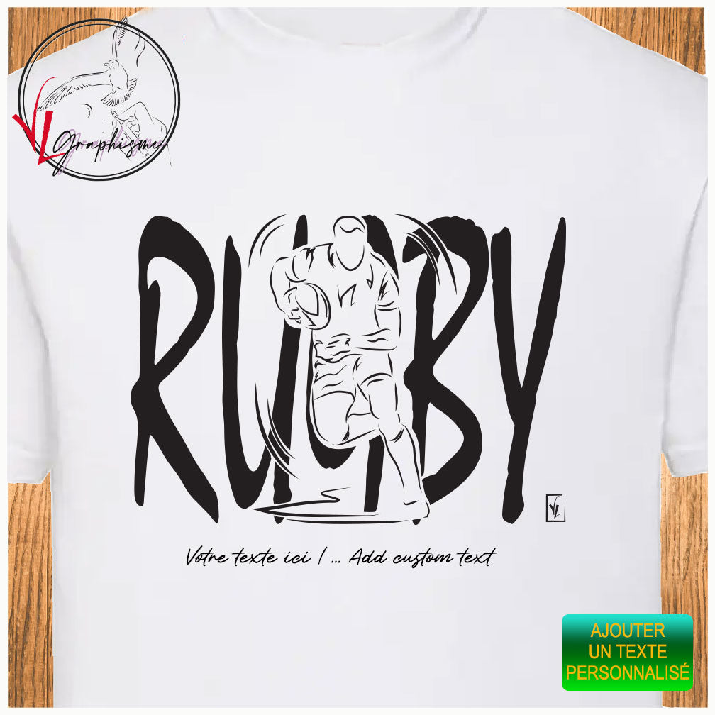 T-Shirt Rugby Sport