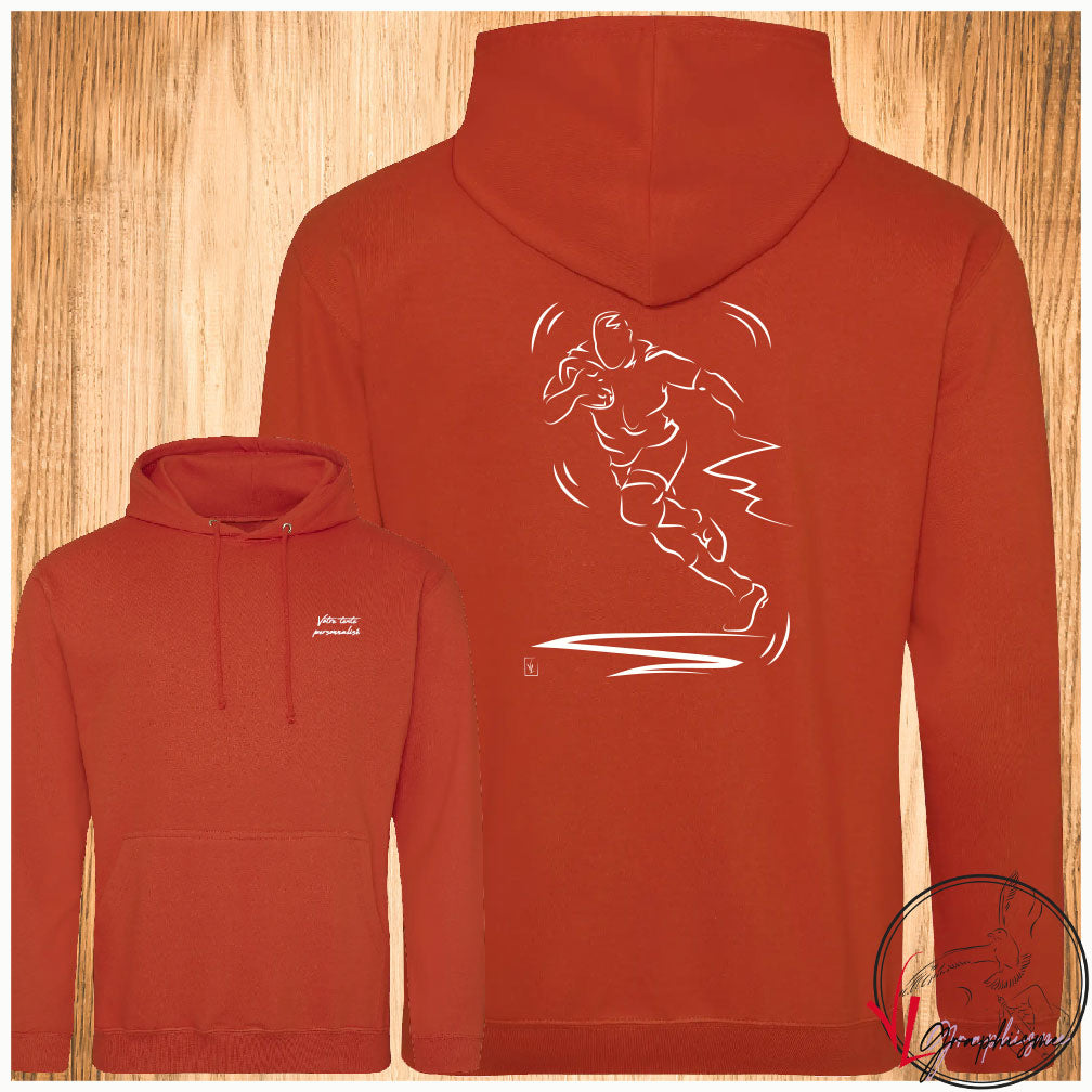 Rugby Go Sweat-shirt personnalisé Création VLGraphisme Virginie Linard ©