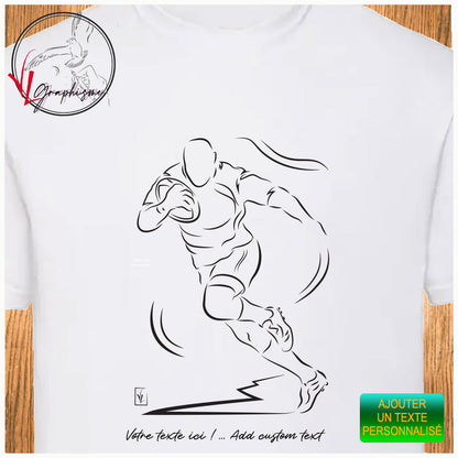 T-Shirt Rugby Sprint Sport