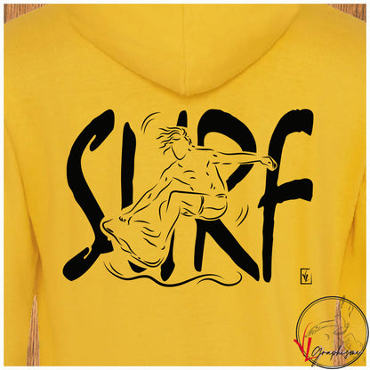 Surfer Sweat-shirt personnalisé Création VLGraphisme Virginie Linard ©