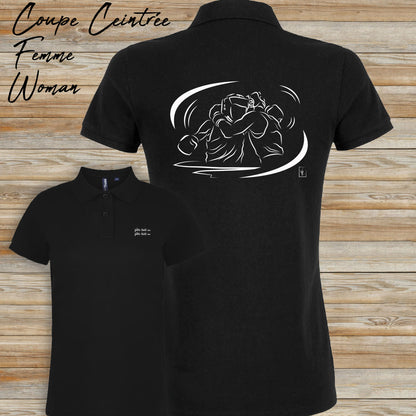 Graphisme boxe sport combat à personnaliser avec du texte Création Virginie Linard ©.