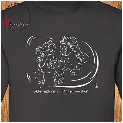 Black T-Shirt size L Duo gardians