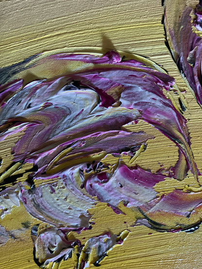 Flamants roses tableau peinture toile detail4 virginie Linard ©.jpg