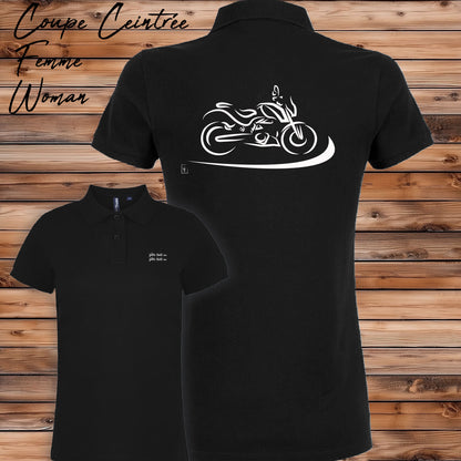 Polo moto harley vintage. Personnalisable.