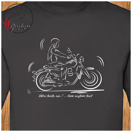 Tshirt balade en moto
