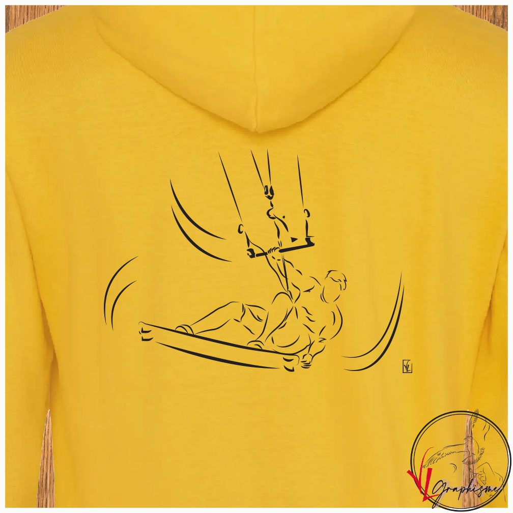 Skysurf Sky Mer Océan Sweat-shirt personnalisé Création VLGraphisme Virginie Linard ©