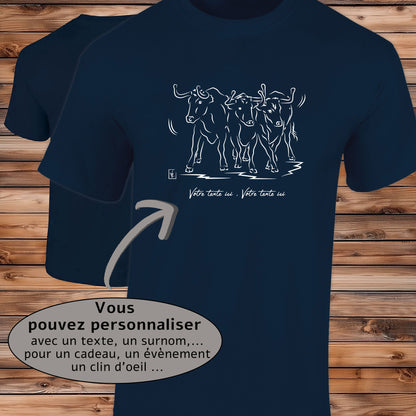 TShirt Stiere drei Kühe