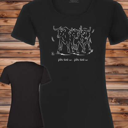 TShirt Stiere drei Kühe