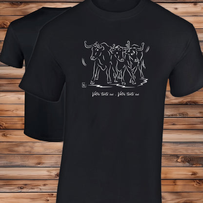 TShirt Stiere drei Kühe