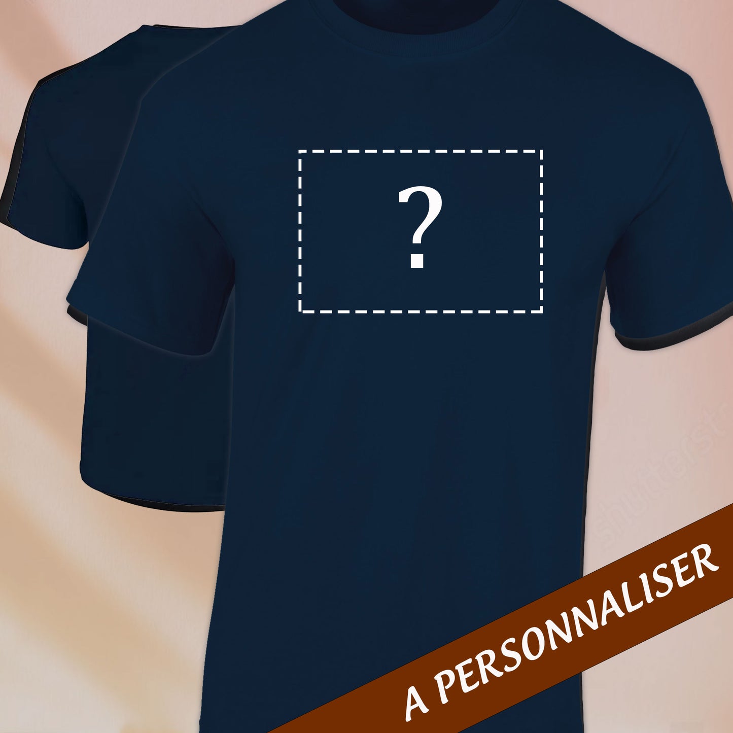 T-shirt Coton Personnalisable - Ajoutez votre texte