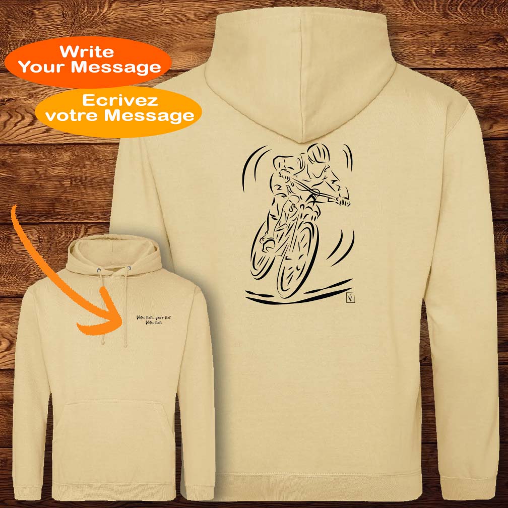 Sweat-Shirt Vélo VTT Cross course