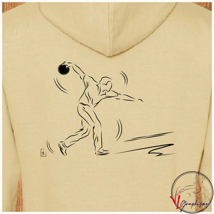 Bowling Sport Sweat-shirt personnalisé Création VLGraphisme Virginie Linard ©