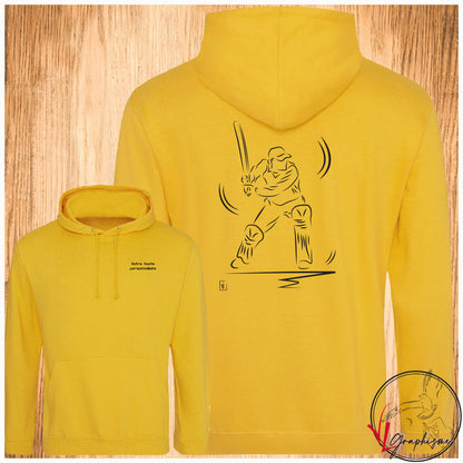 Cricket Sport Sweat-shirt personnalisé Création VLGraphisme Virginie Linard ©