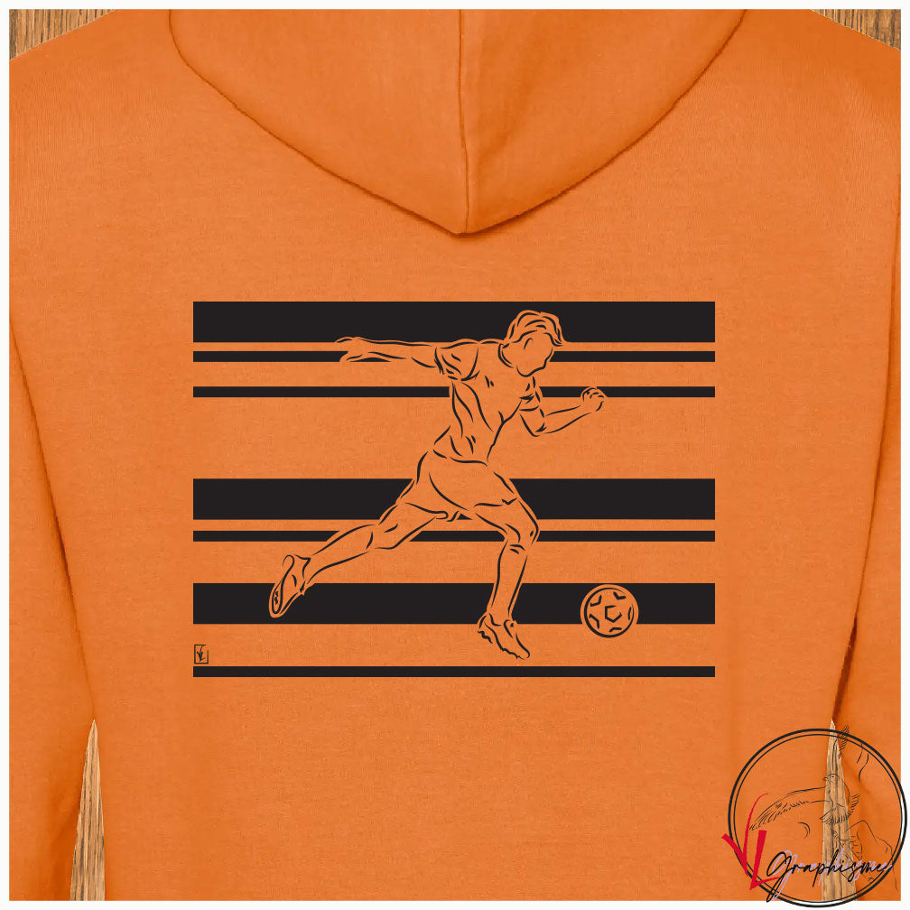 Football Foot Sport Sweat-shirt personnalisé Création VLGraphisme Virginie Linard ©