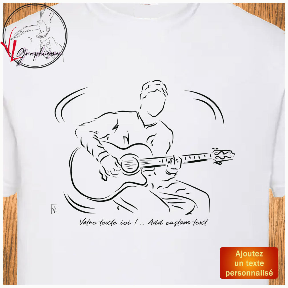 TShirt Guitariste