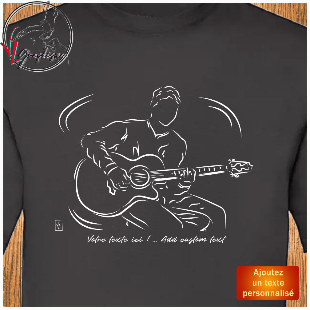 TShirt Guitariste