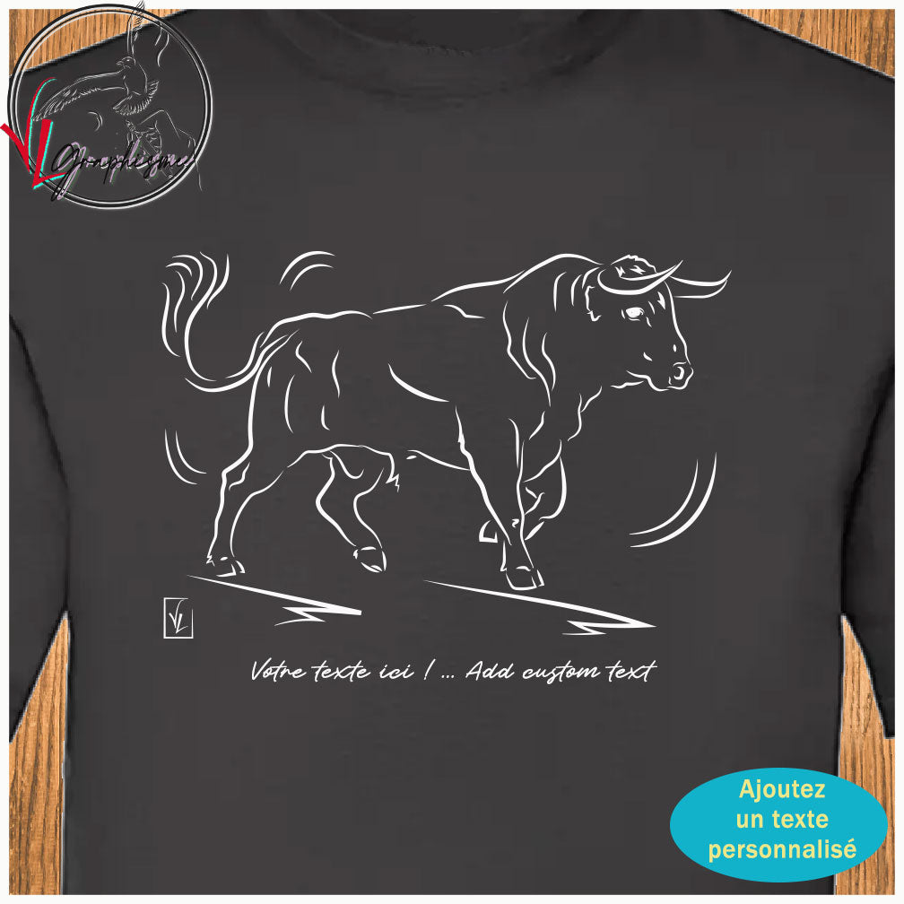 TShirt Taureau au pas Arène