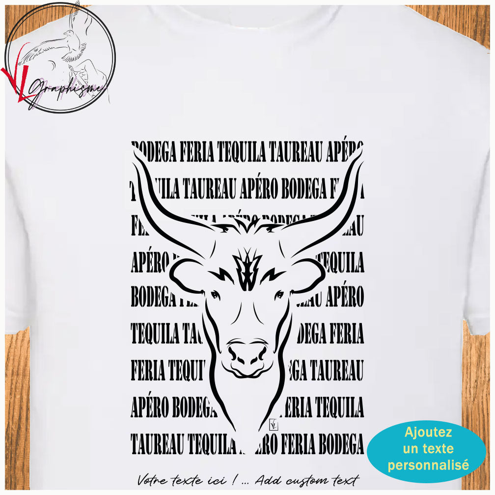 TShirt Taureau Bodega