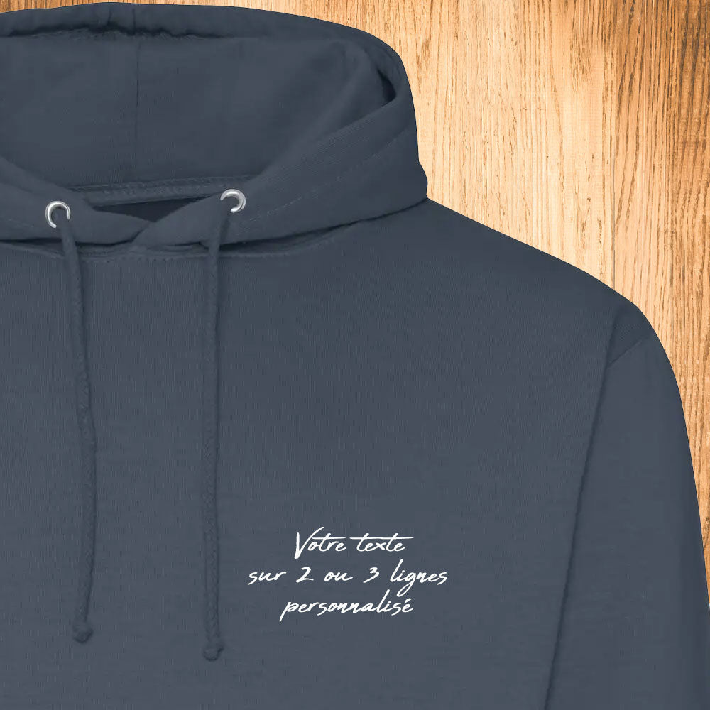 Sweat-Shirt Taureau dessin & lettre